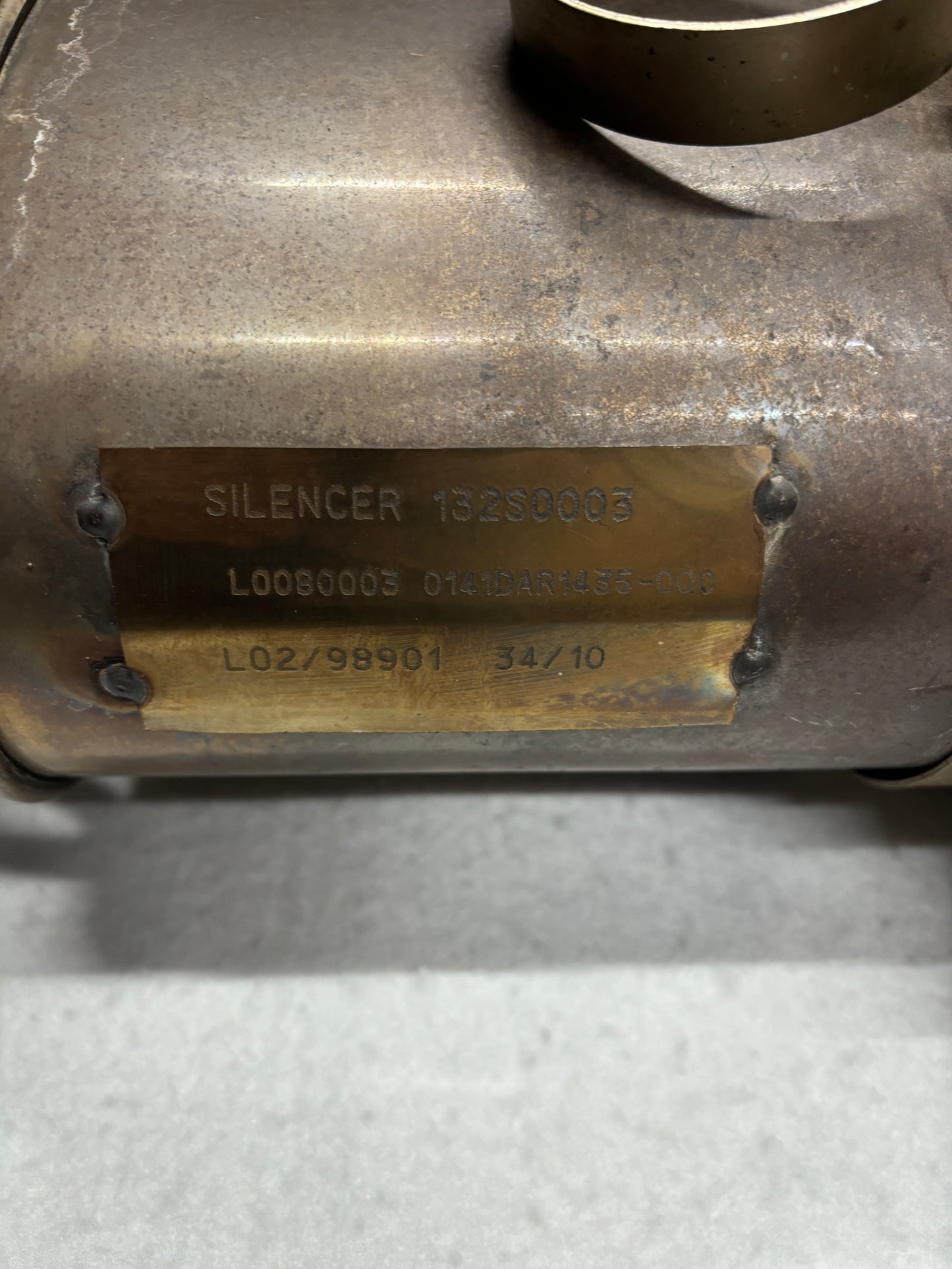 C132S0003F Muffler