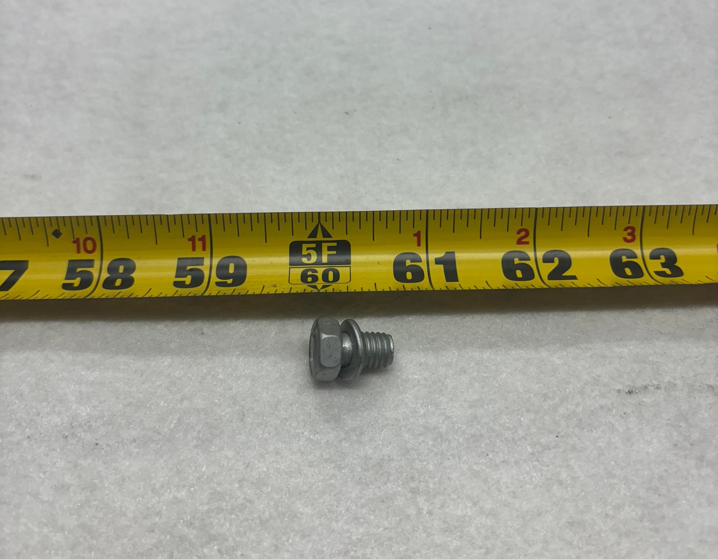 A120F6027S Bolt With Washer Transmission Plate To Casing