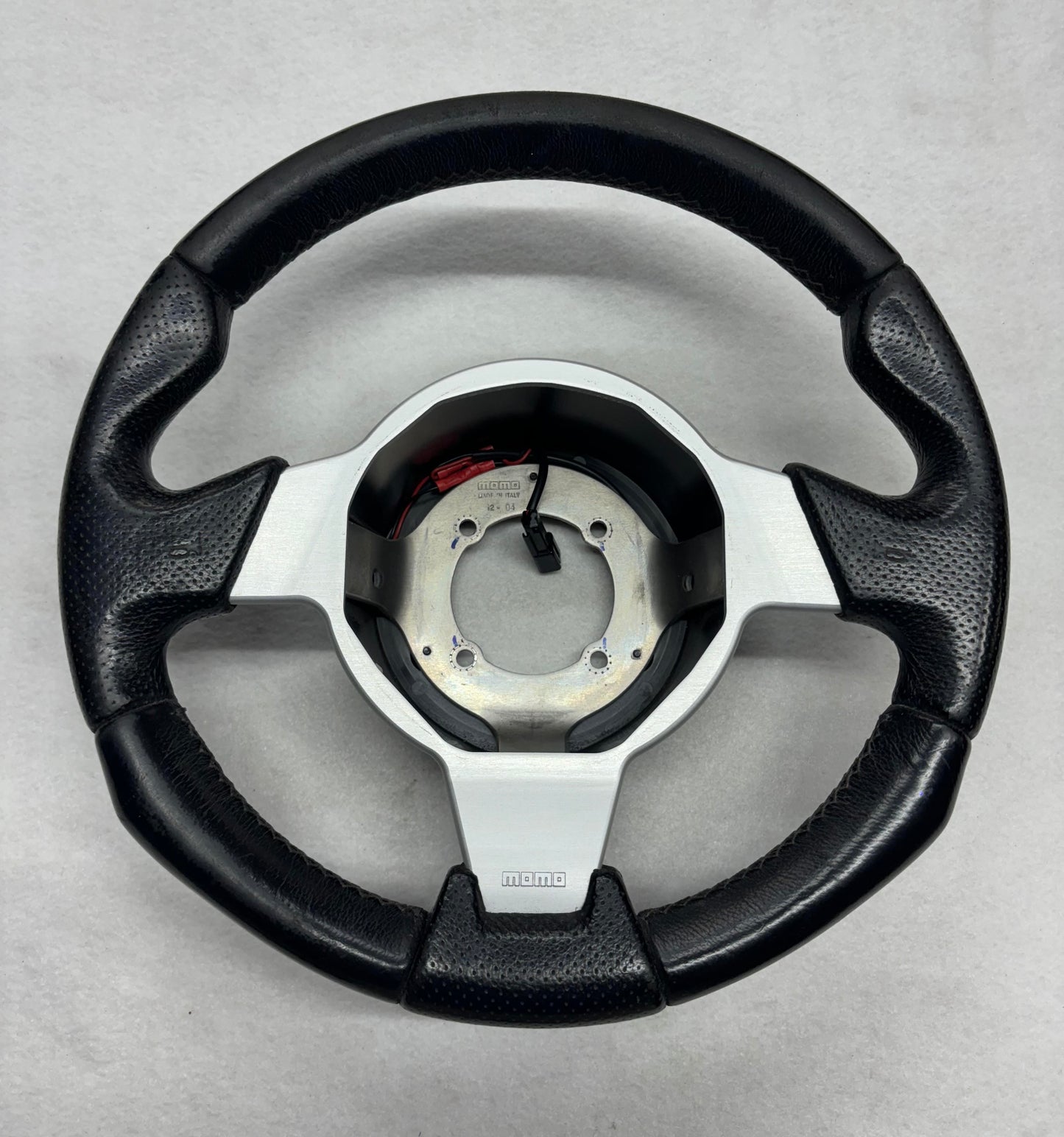 A116U0085F Black Leather Steering Wheel