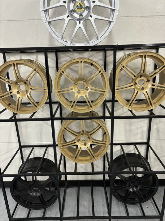 Set Of Gold LSS Wheels 6.5" Fronts