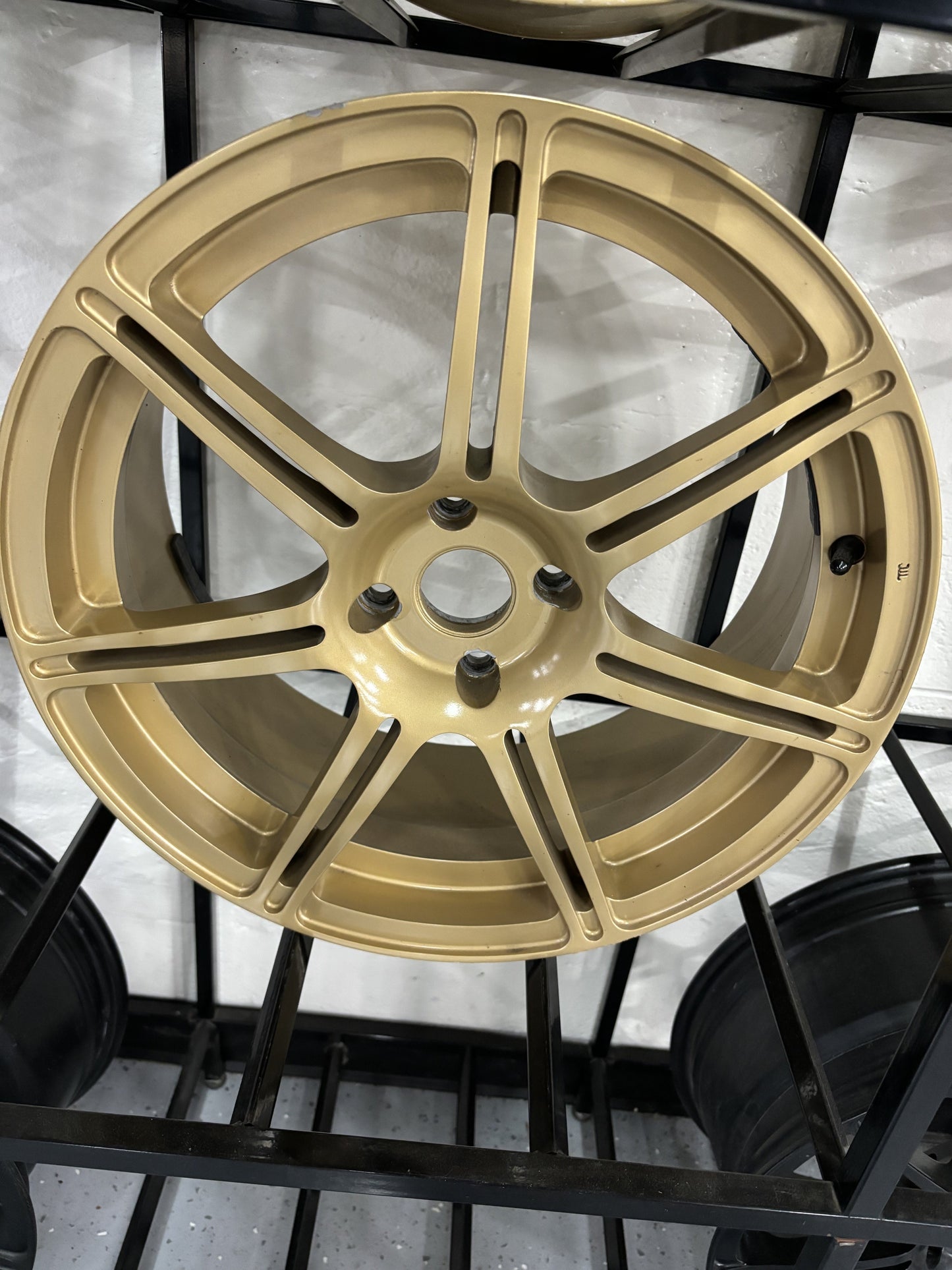 Set Of Gold LSS Wheels 6.5" Fronts