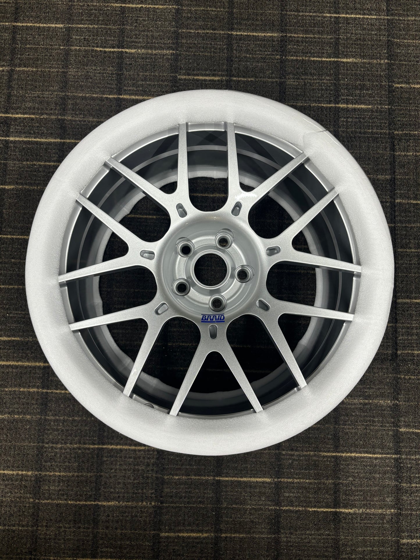 Full Set Of KT-7 Forged Wheels Finished In Gloss Silver *New In Box*