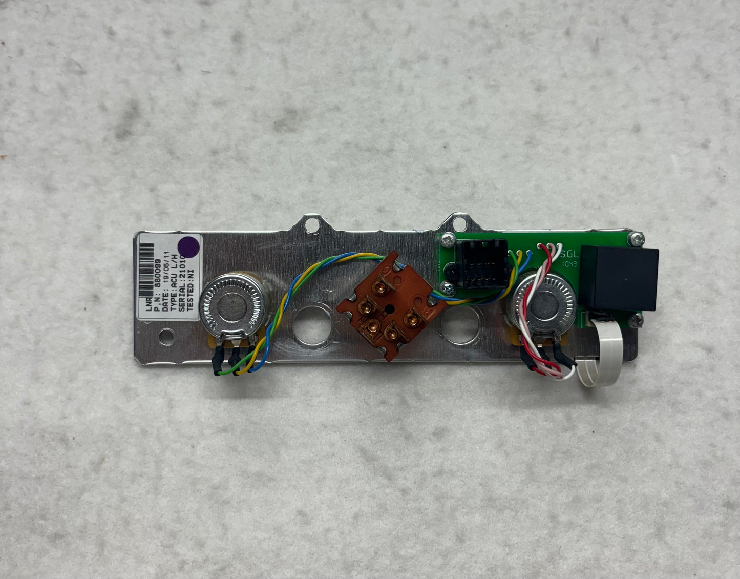 B120P0021F HVAC Control Panel