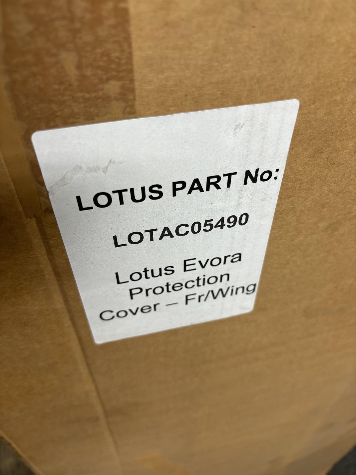 NOS LOTAC05490 Evora Front Protection Cover