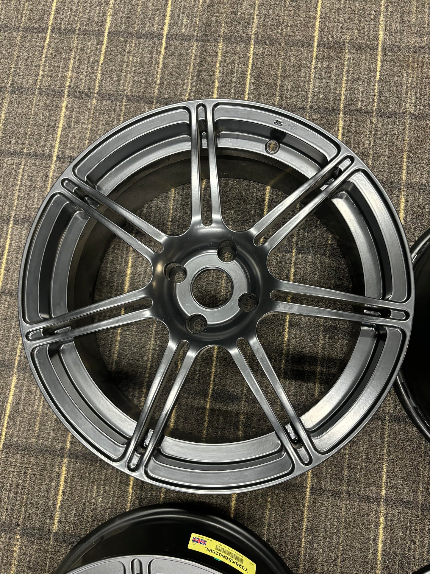 Set Of Black LSS Wheels 6" Fronts *Read Description*